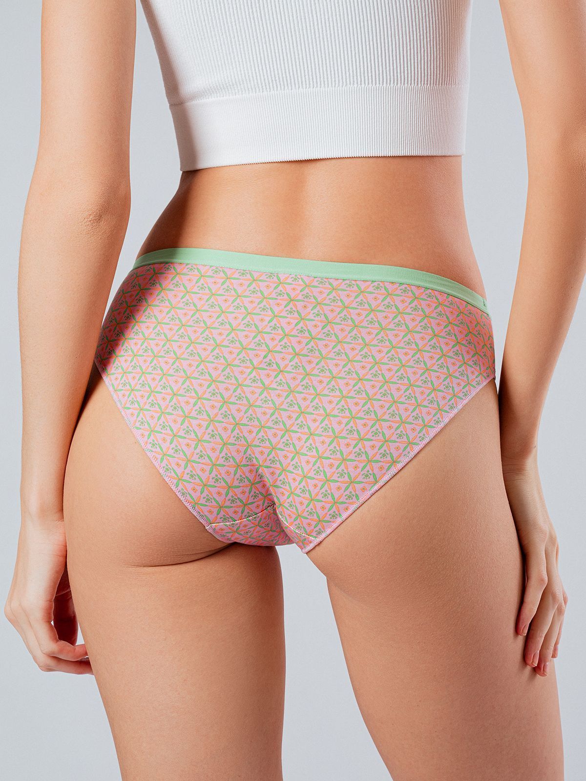 Женские трусы слипы Indefini (Арт. 3164LUF)