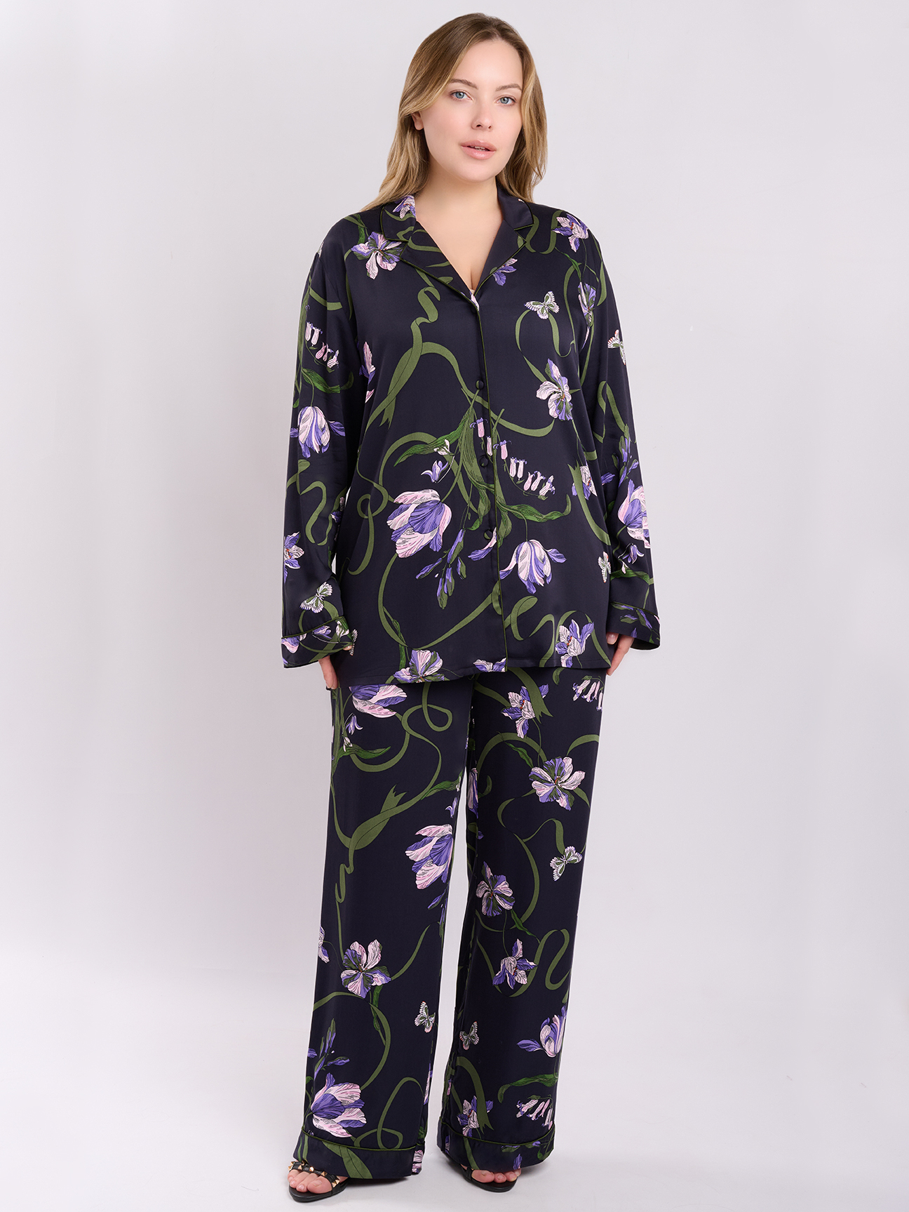 Женская пижама с цветочным узором (Арт. 5123TCC)