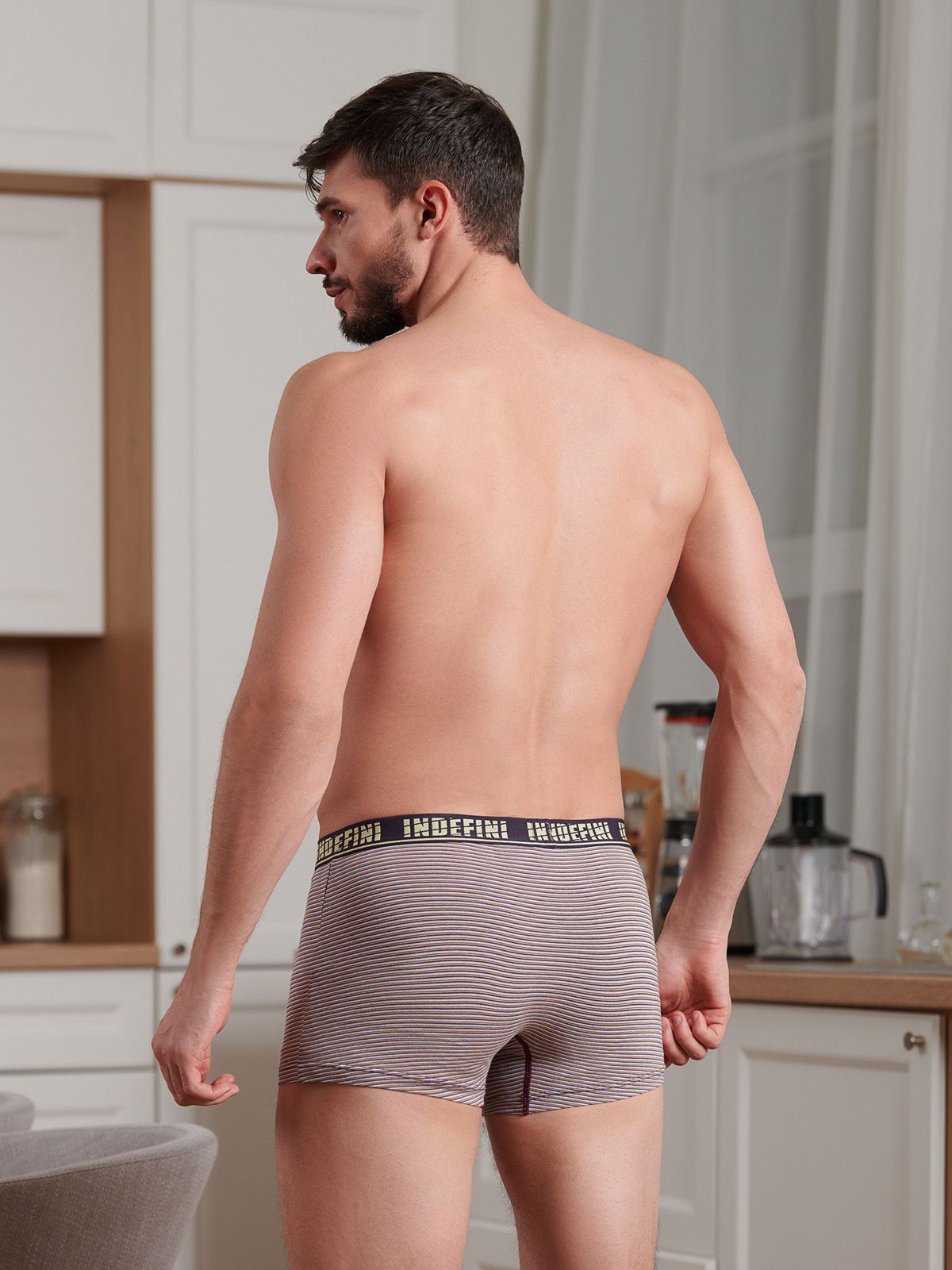 Мужские трусы боксеры Indefini (Арт. 1126MUF)