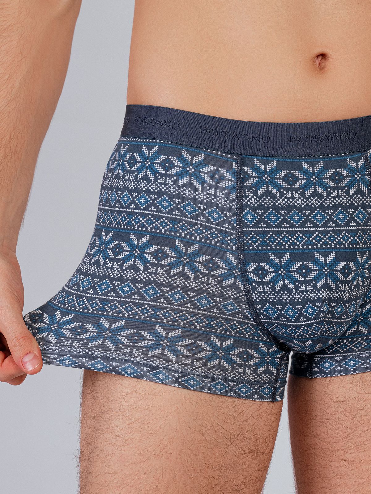 Мужские трусы боксеры Indefini (Арт. 4037MUF)