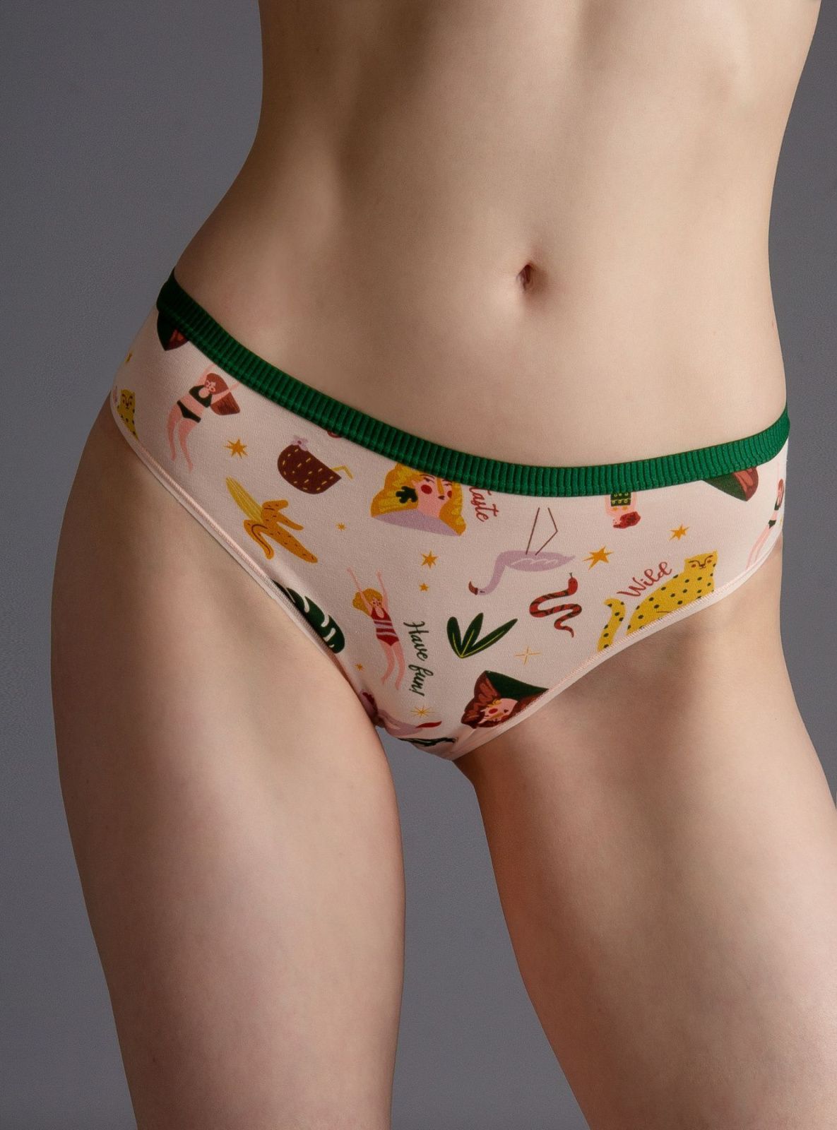 Женские трусы Indefini (Арт.111000-3022LUB)