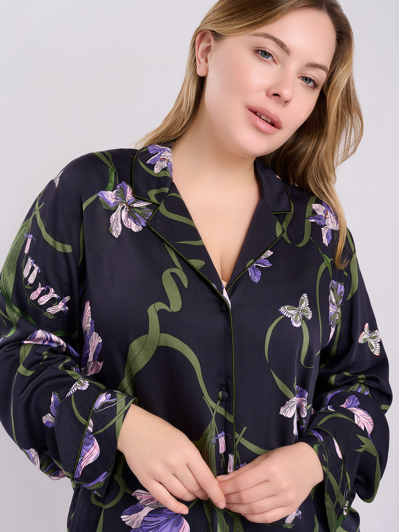 Женская пижама с цветочным узором (Арт. 5123TCC)