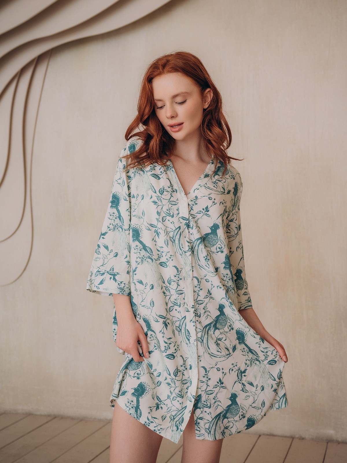 Пляжная туника Indefini (Арт. 5041YSQ)