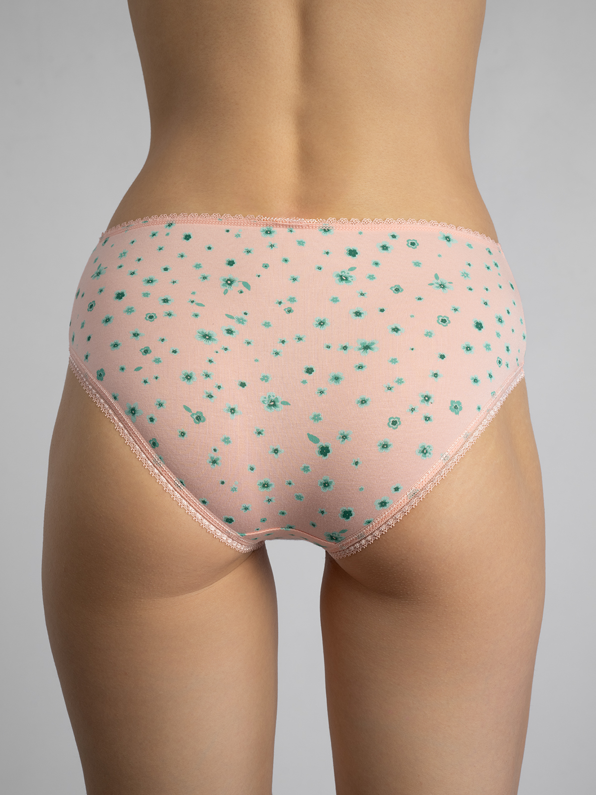 Женские розовые трусы Indefini (Арт. 4189LUF)