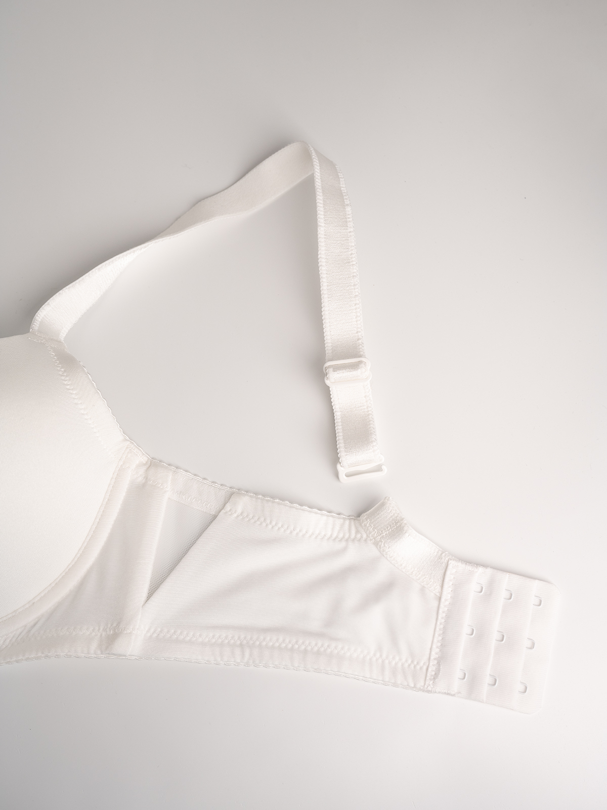 Бюстгальтер белый с сеточкой Indefini (Арт. 5053WXY)