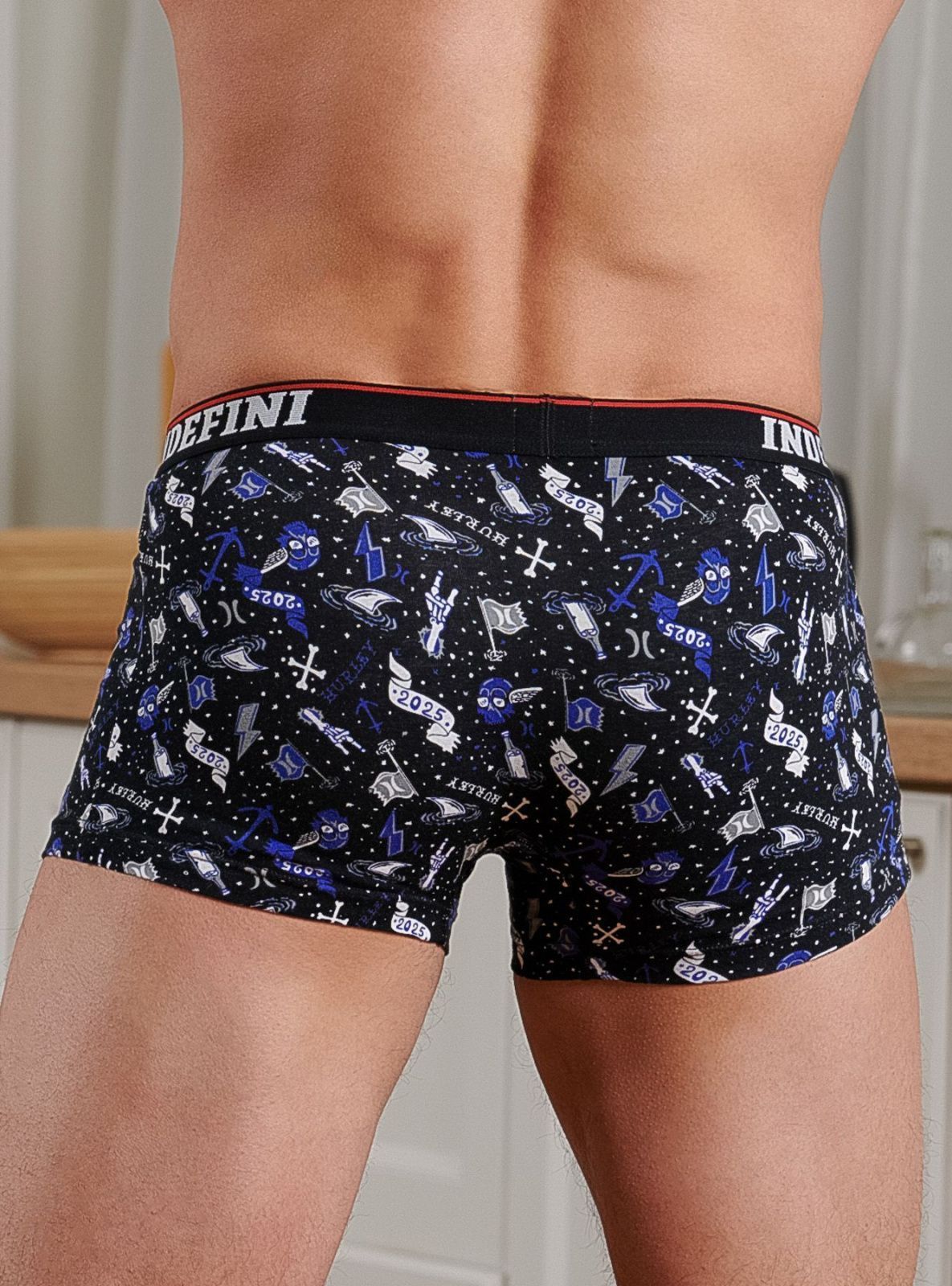 Мужские трусы боксеры Indefini (Арт.631000-3014MUF)