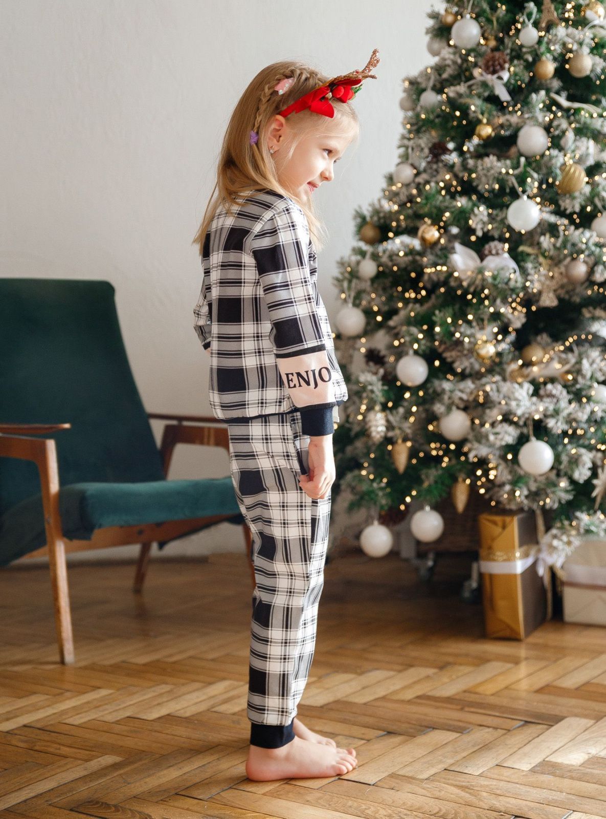 Детская пижама для девочек Indefini (Арт. 3278GTC)