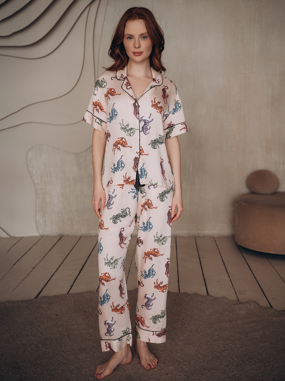 Домашняя пижама Indefini (Арт. 4018TBC)