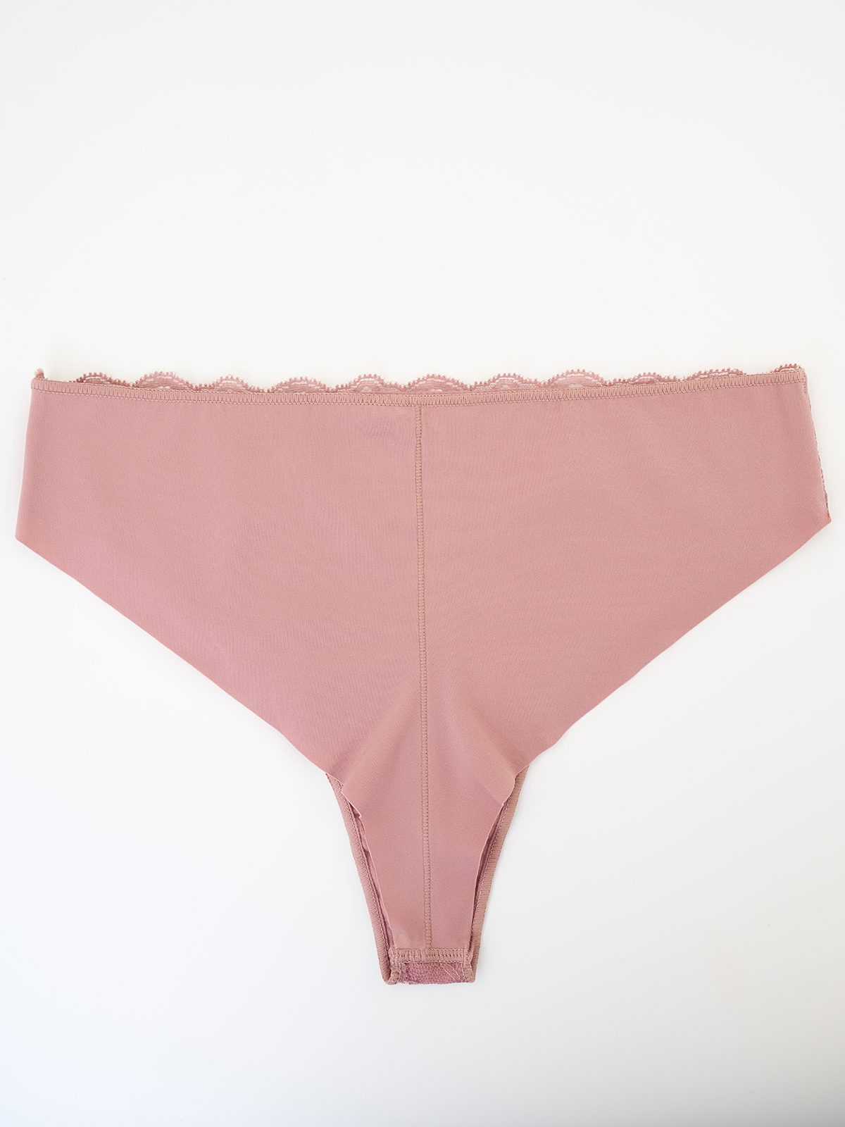 Женские кружевные стринги лиловые Indefini (Арт. 1262LDS)