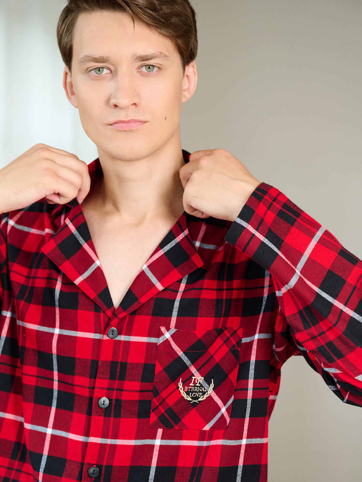 Мужская пижама Indefini (Арт. 5023PCC)