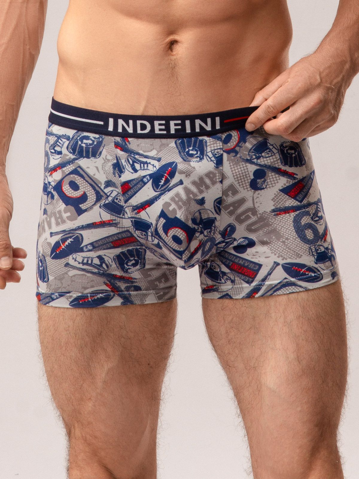 Мужские трусы боксеры Indefini (Арт. 1186MUF)