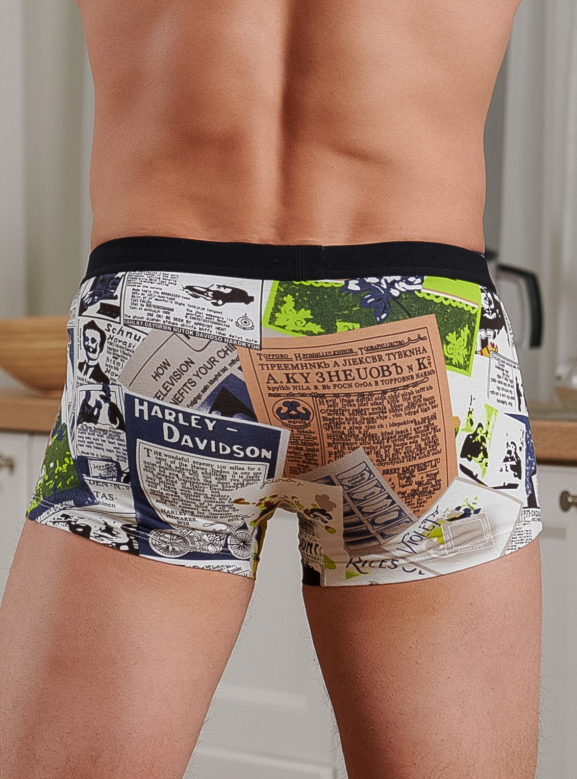 Мужские трусы боксеры Indefini (Арт. 2089MUF)