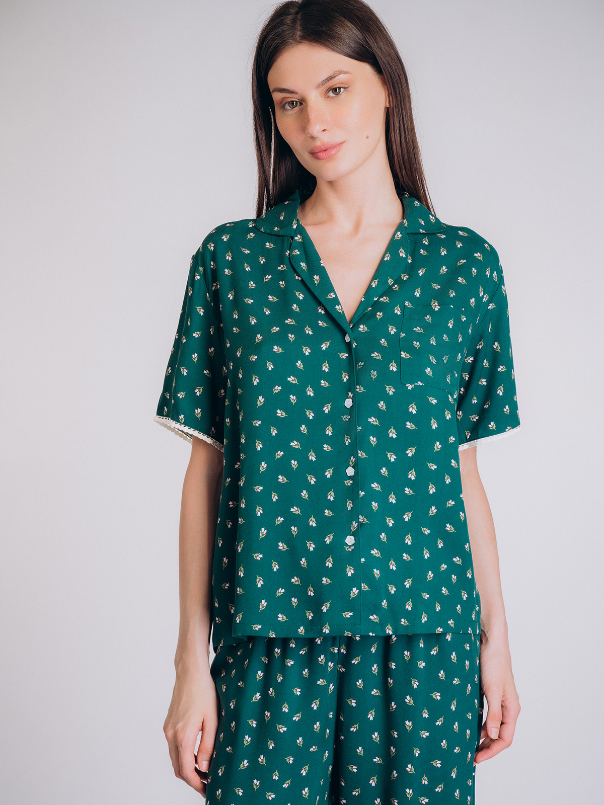 Женская пижама зеленая (Арт. 5133TBC)