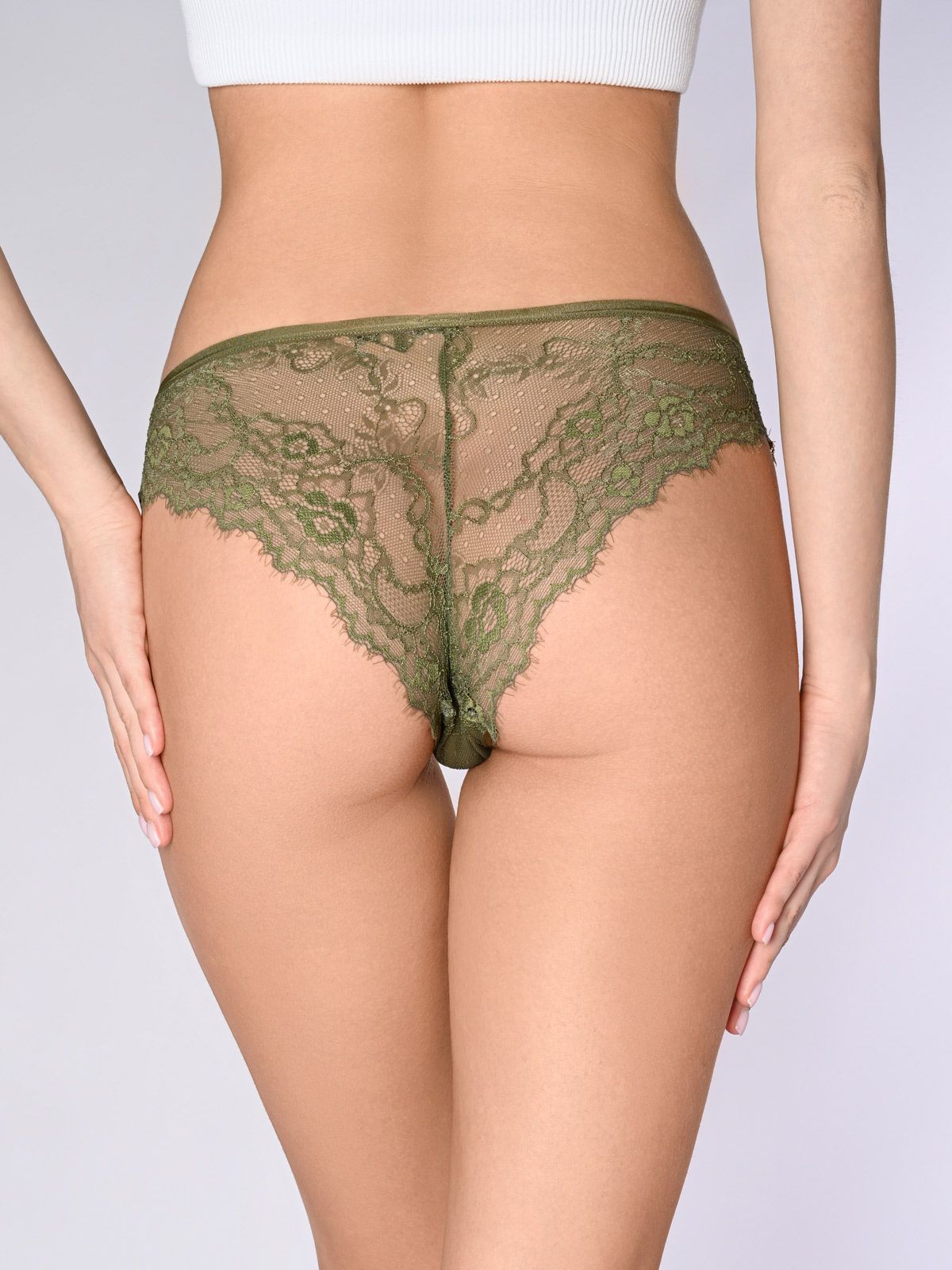 Женские трусы слипы Indefini (Арт. 1041LUS)