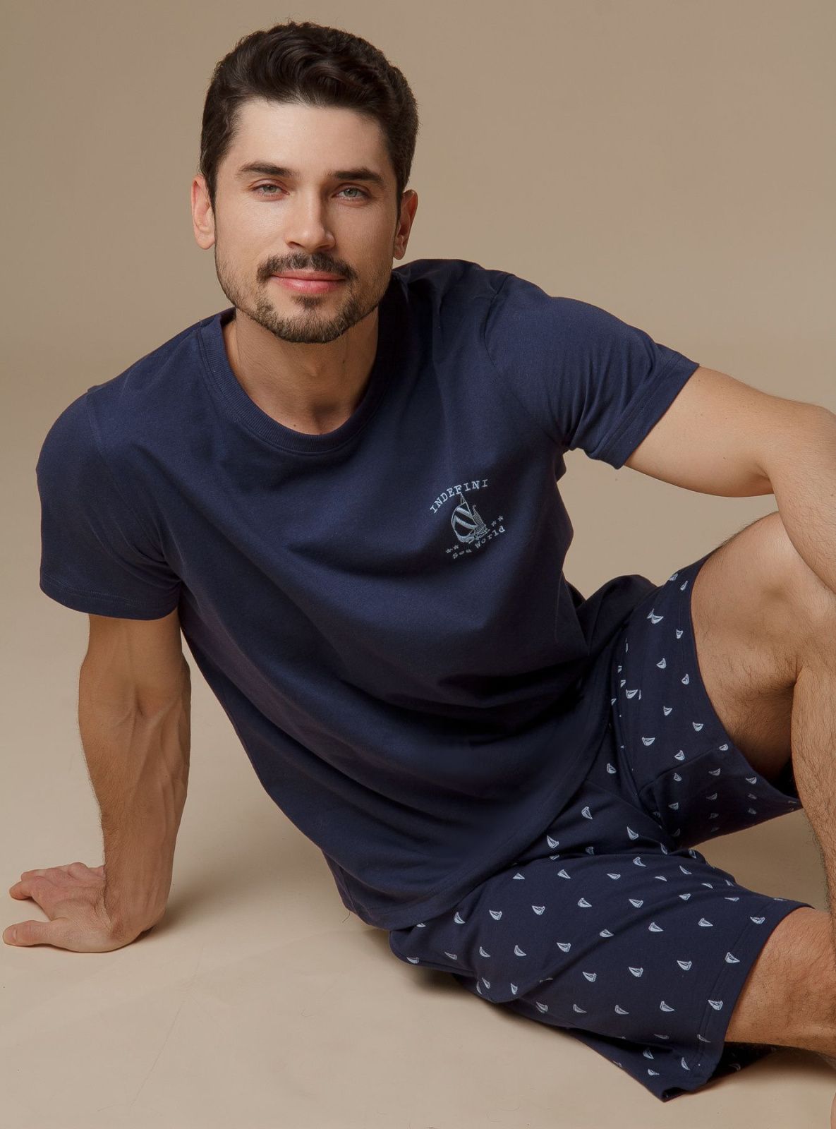 Домашняя пижама Indefini (Арт.3039PBZ)