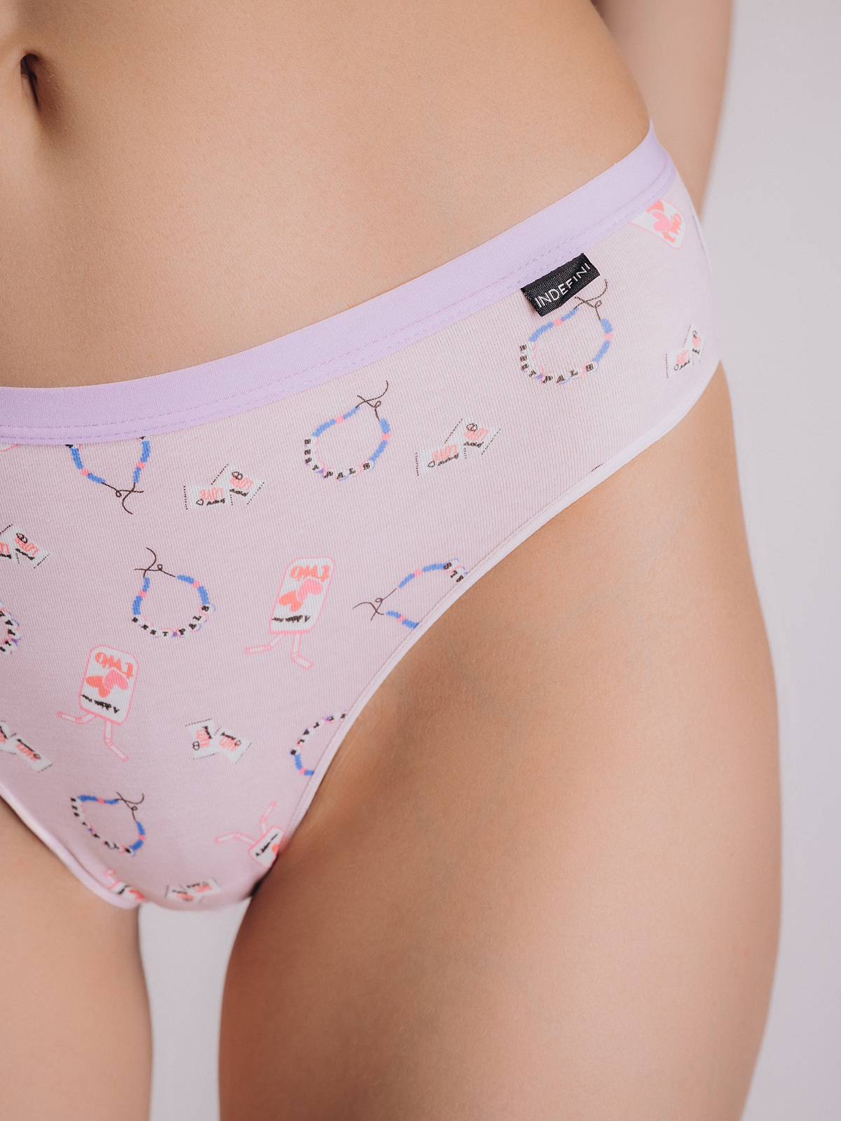 Женские трусы слипы Indefini (Арт. 3202LUB)