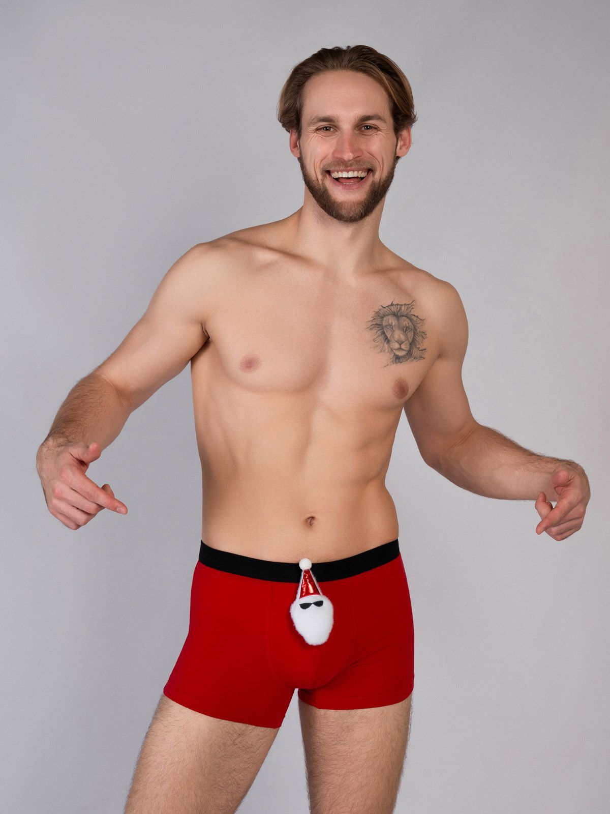 Мужские трусы боксеры Indefini (Арт. 4025MUF)