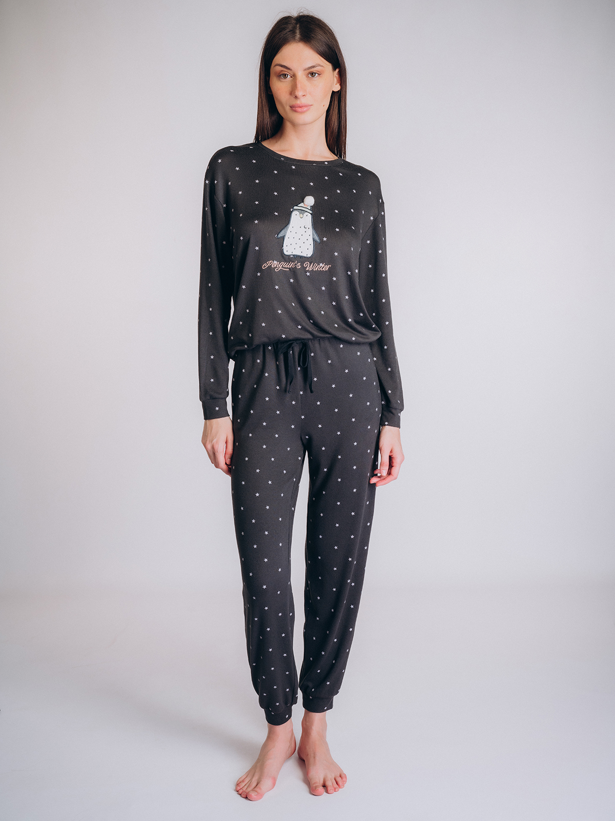 Женская пижама (ДЛ.рукав+брюки) Арт. 5180TCC