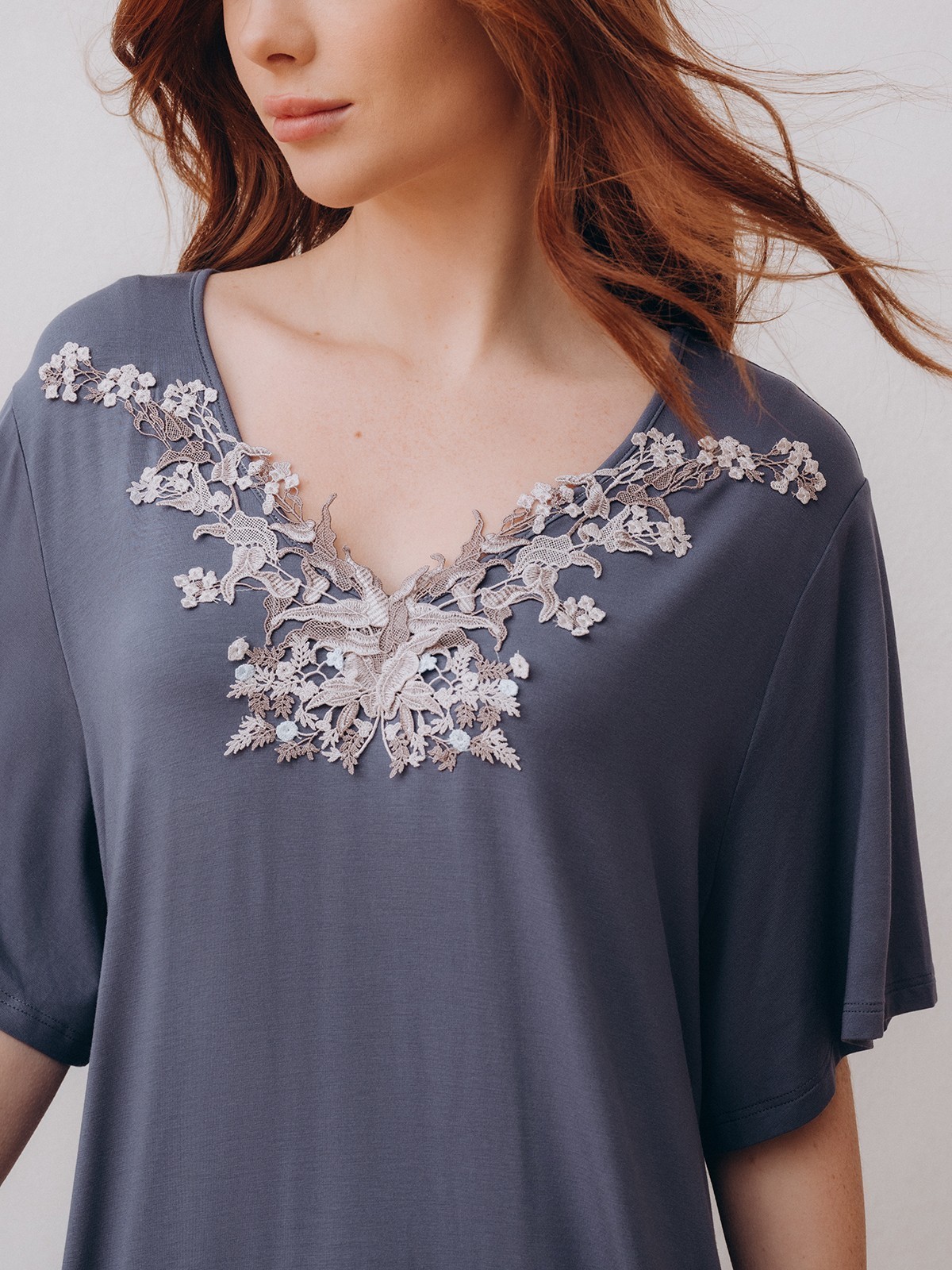 Женская сорочка Indefini (Арт. 5041SDX)