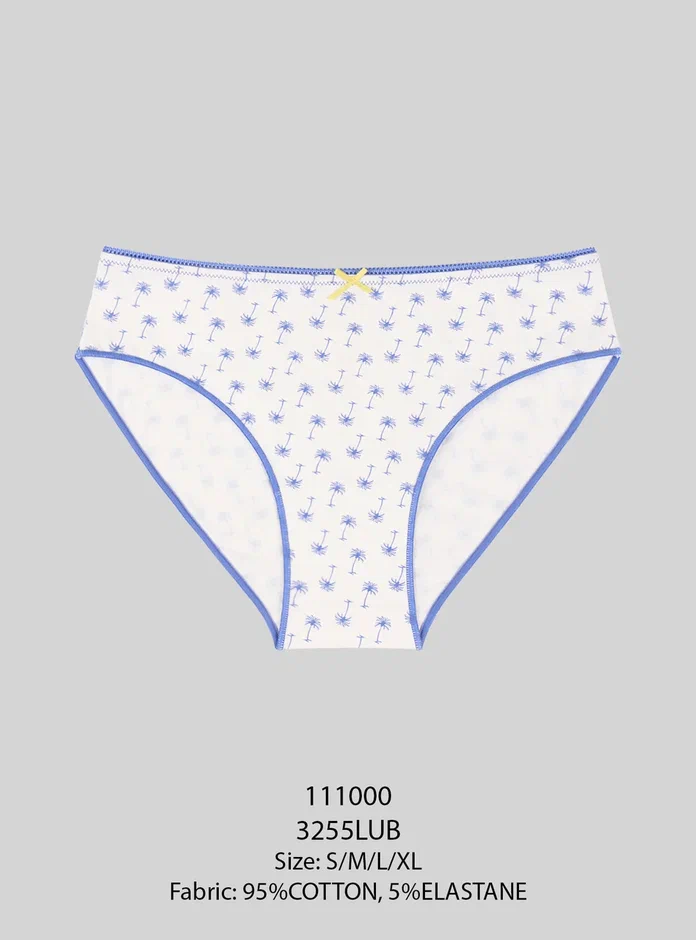 Женские белые трусы слипы (Арт. 3255LUB)