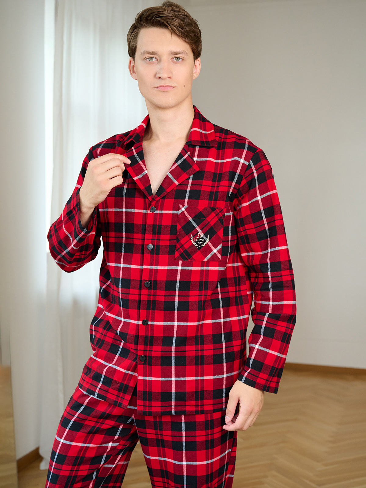 Мужская пижама Indefini (Арт. 5023PCC)