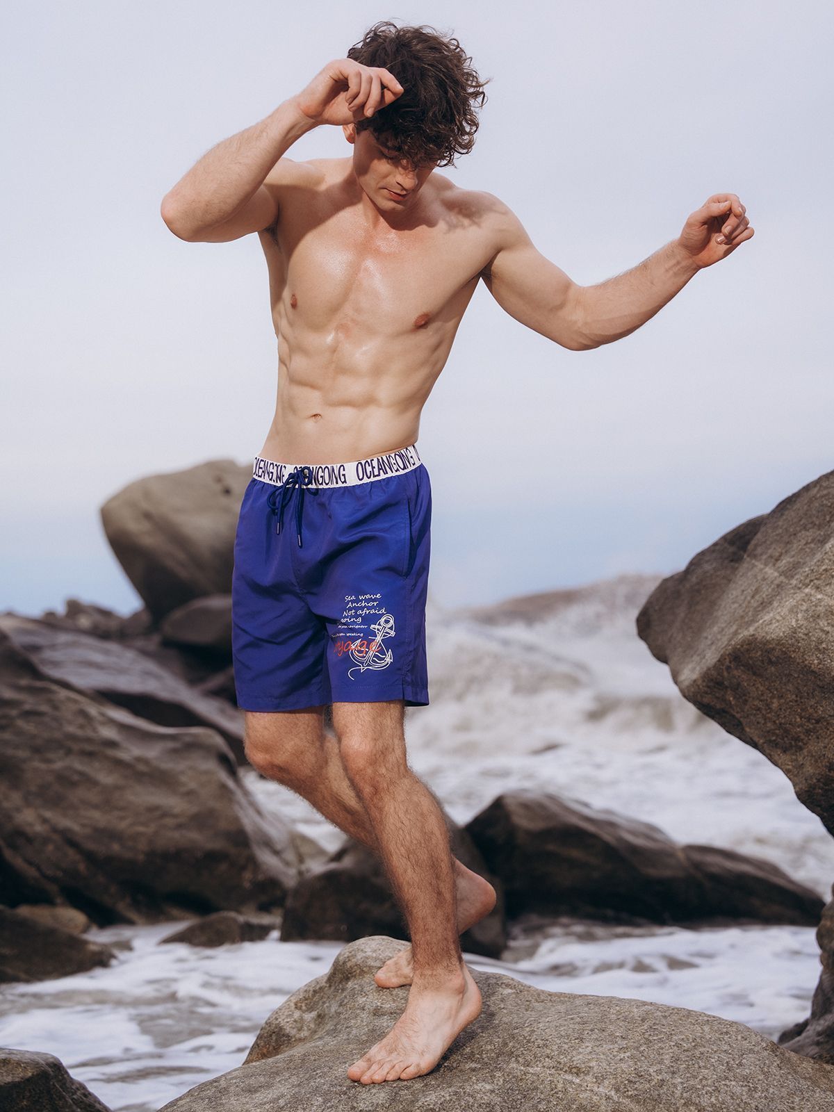 Пляжные шорты Indefini (Арт. 5046YMS)