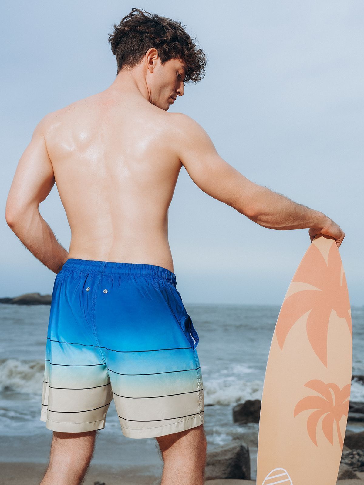 Пляжные шорты Indefini (Арт. 5043YMS)