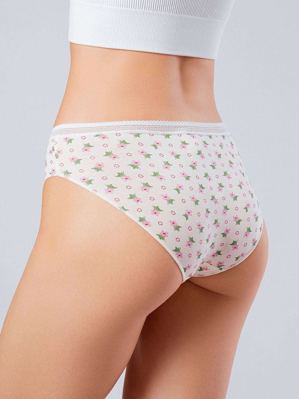 Женские трусы слипы Indefini (Арт. 3142LUF)