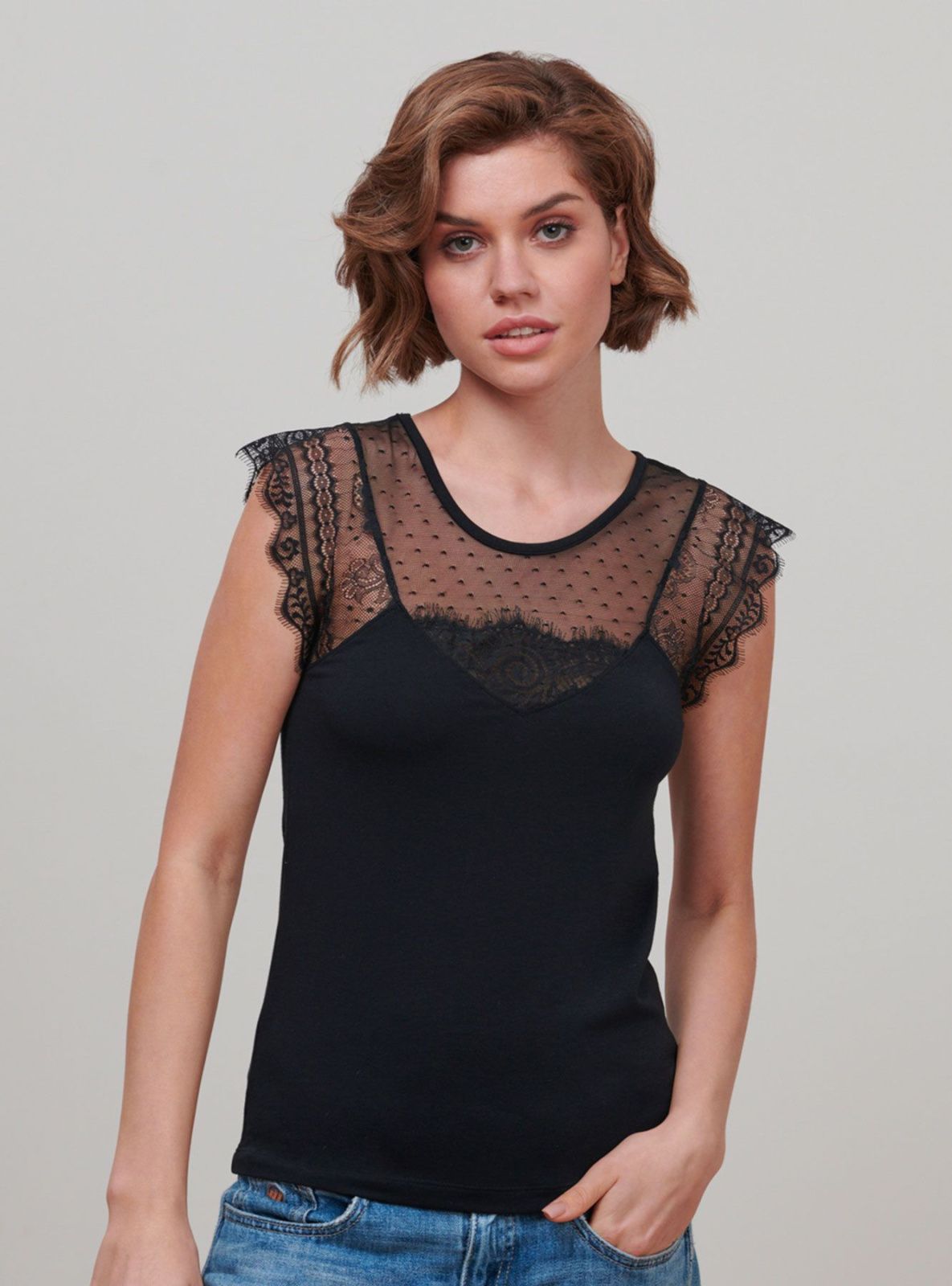 Женская футболка Indefini (Арт.596000-2275TDJ)