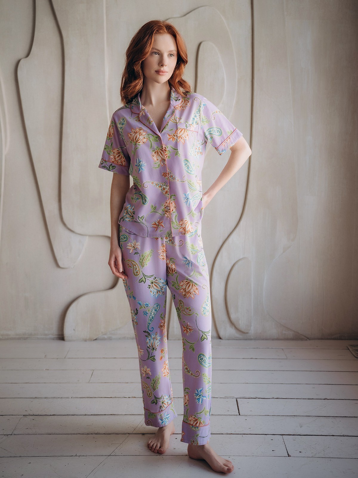 Домашняя пижама Indefini (Арт. 3081TBC)