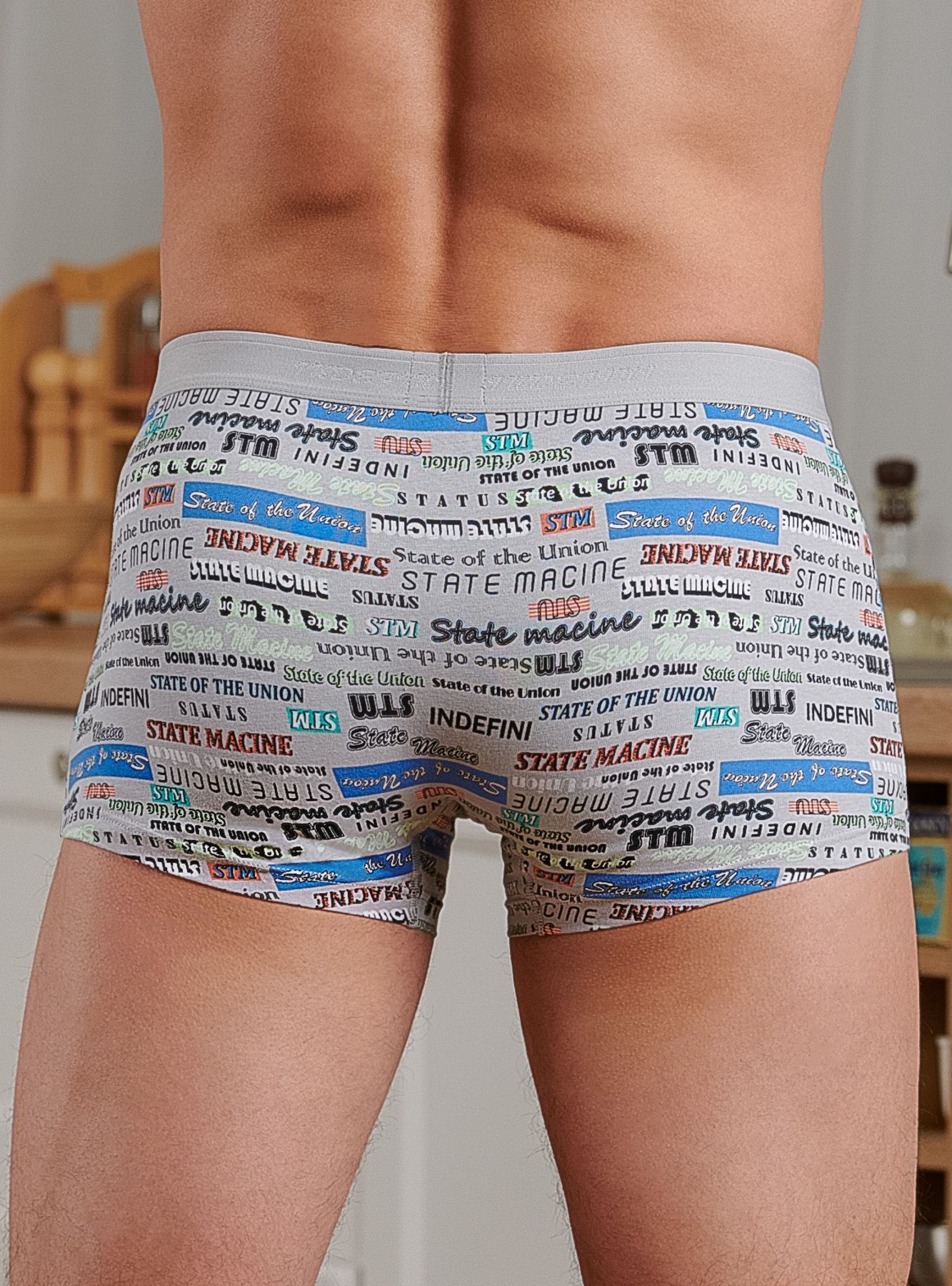 Мужские трусы боксеры Indefini (Арт. 3007MUF)