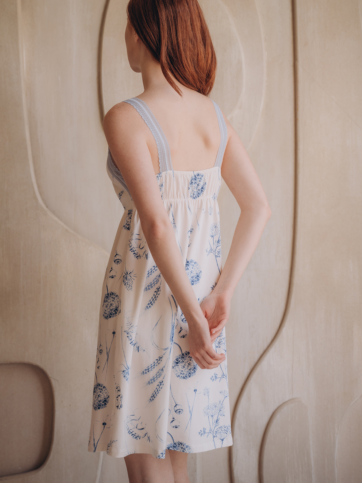 Сорочка домашняя Indefini (Арт. 5058SBX)