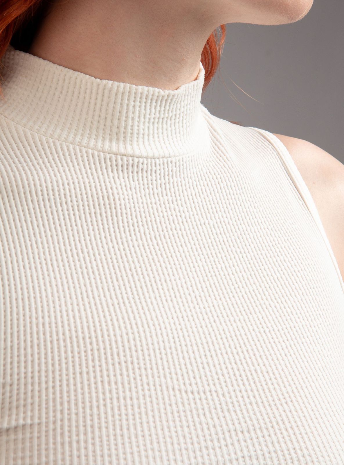 Женский топ с горлом Indefini (Арт. 3126TDJ)