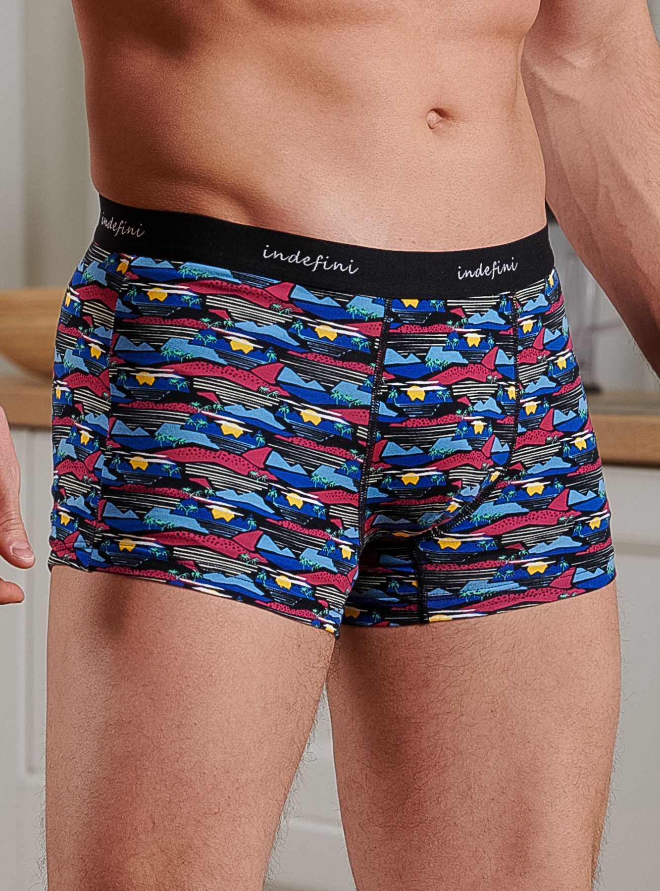 Мужские трусы боксеры Indefini (Арт. 3008MUF)