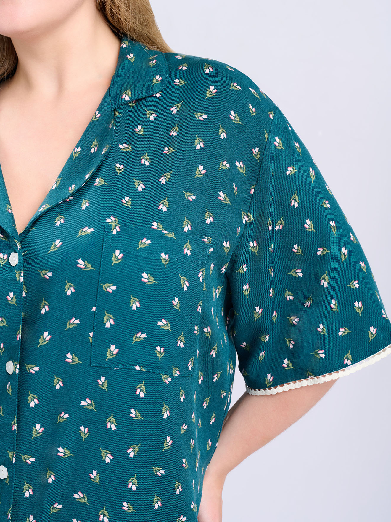 Женская пижама зеленая (Арт. 5133TBC)