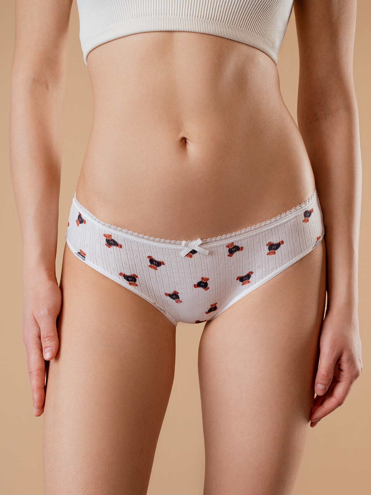 Женские трусы слипы Indefini (Арт. 5022LUF)