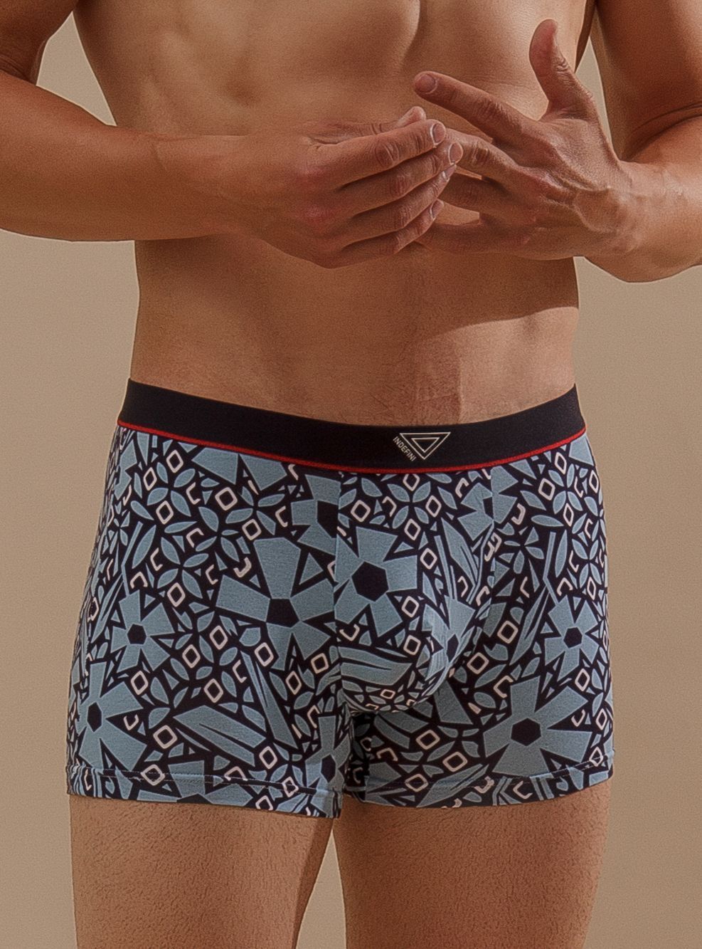 Мужские трусы боксеры Indefini (Арт. 1228MUG)