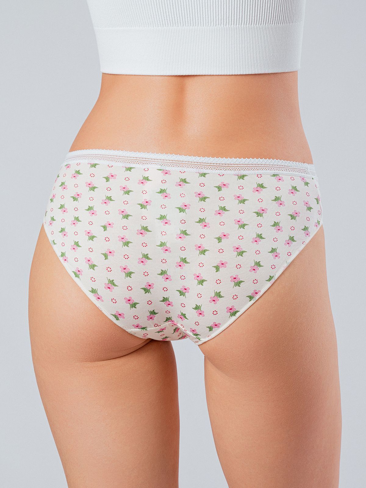 Женские трусы слипы Indefini (Арт. 3142LUF)