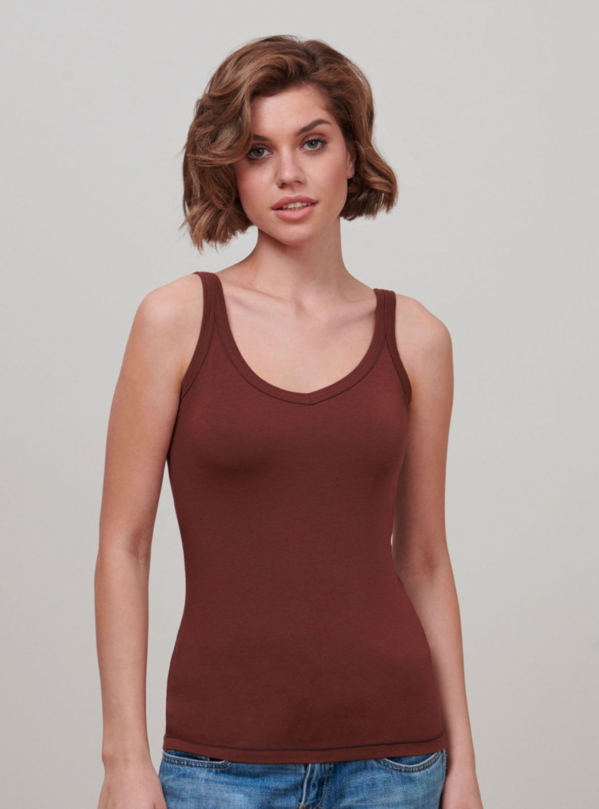 Женская майка Indefini (Арт.596000-2280TDJ)