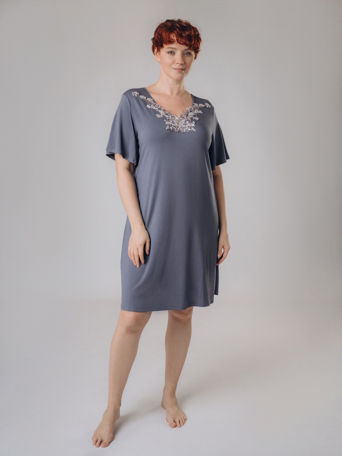 Женская сорочка Indefini (Арт. 5041SDX)