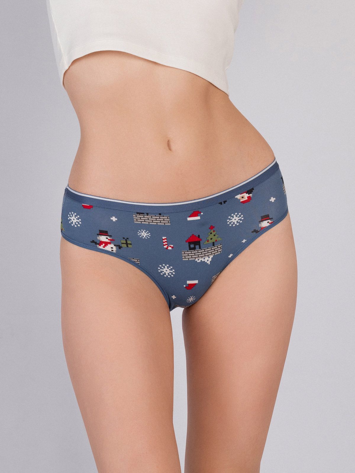 Женские трусы-слипы Indefini (Арт.4206LUF)