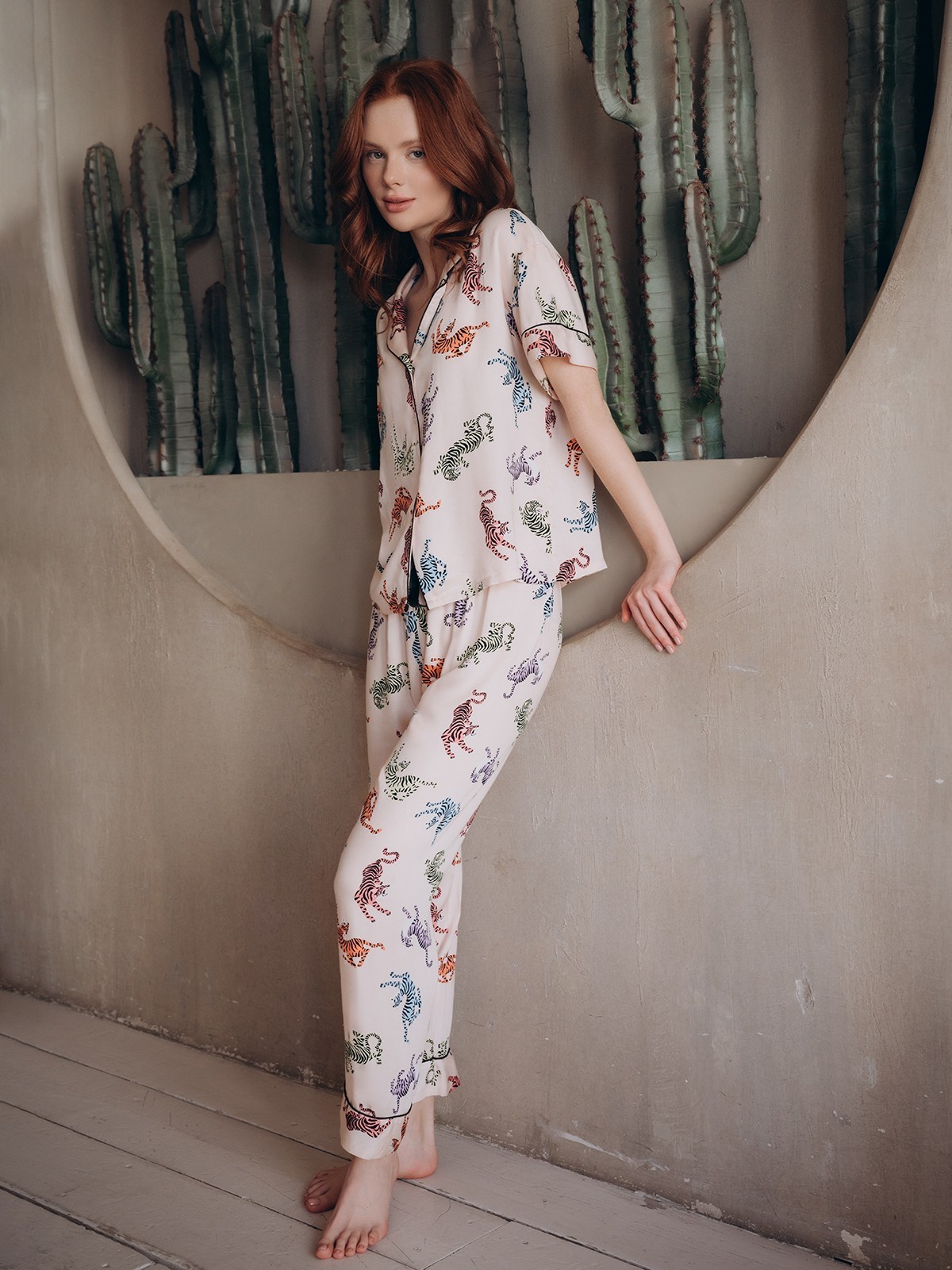 Домашняя пижама Indefini (Арт. 4018TBC)