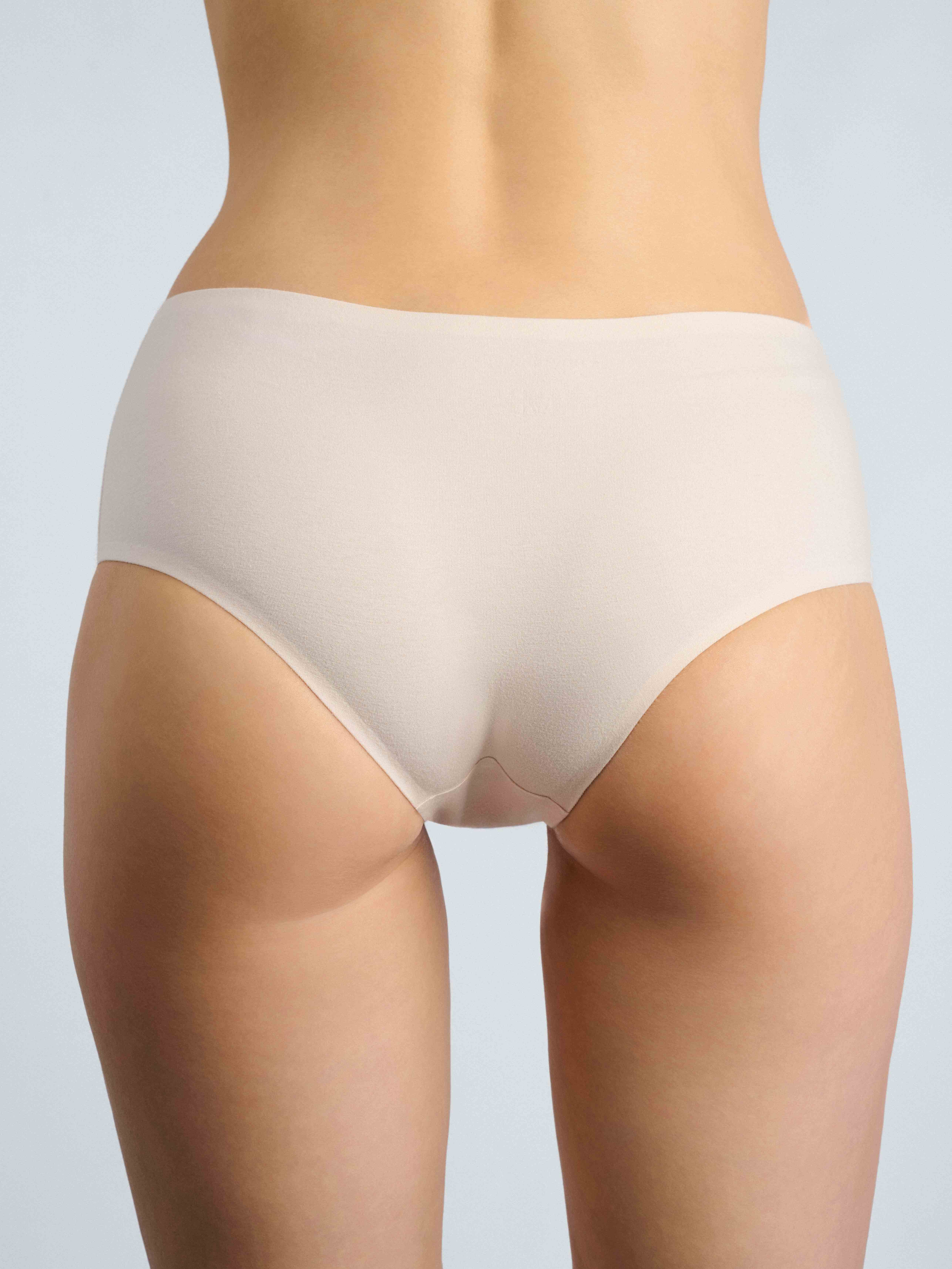 Женские бесшовные трусы Бразильяна молочного цвета (Арт. 5096WUV)