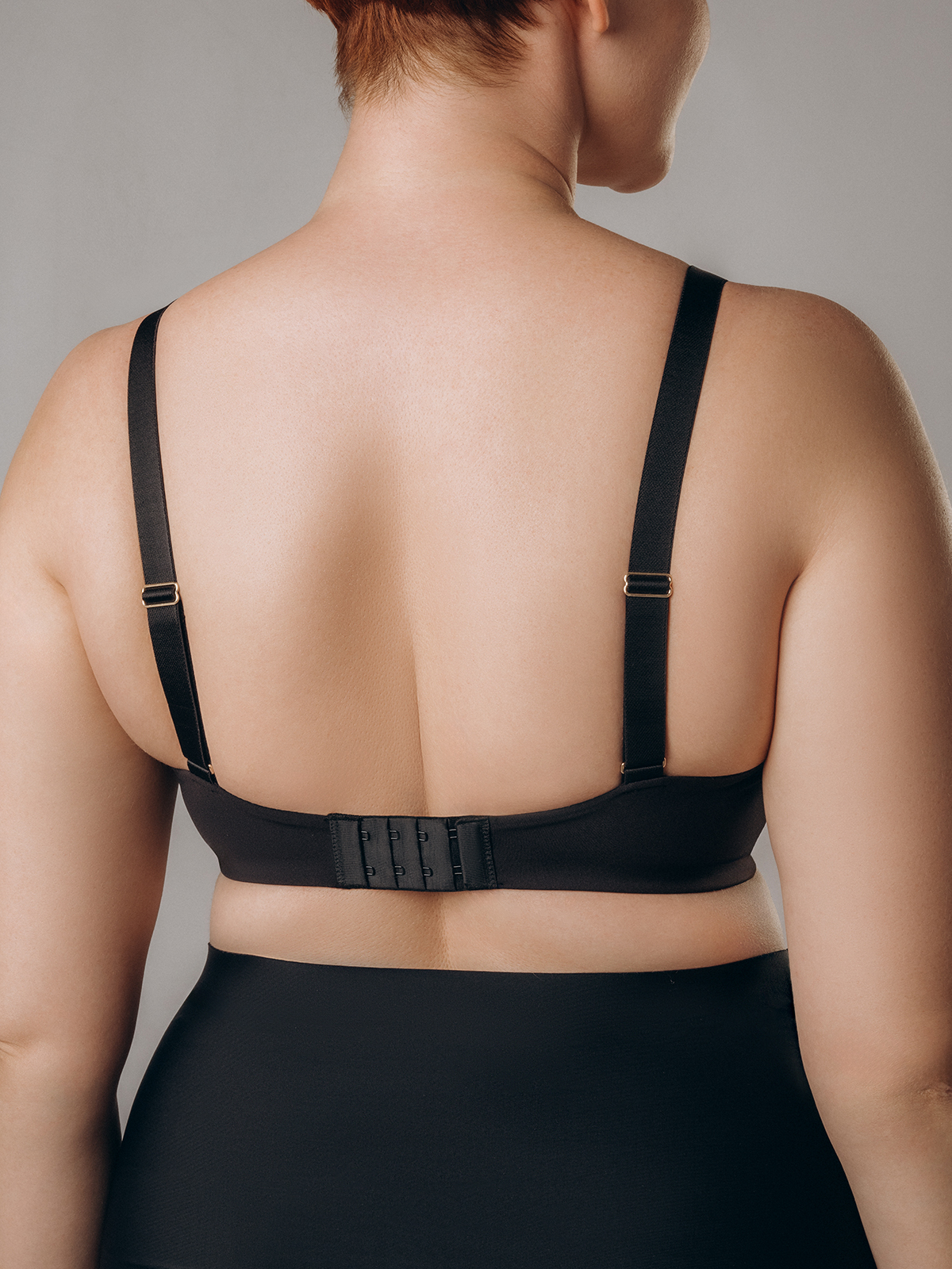 Бюстгальтер мягкий черный Indefini (Арт. 5045WXY)