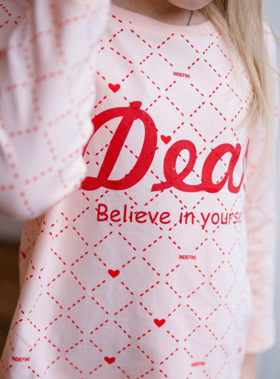 Детская пижама для девочек Indefini (Арт. 3280GTC)