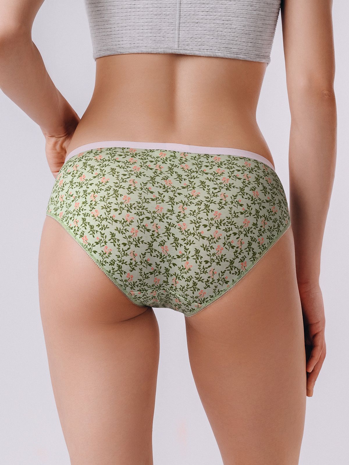 Женские трусы слипы Indefini (Арт. 3194LUB)