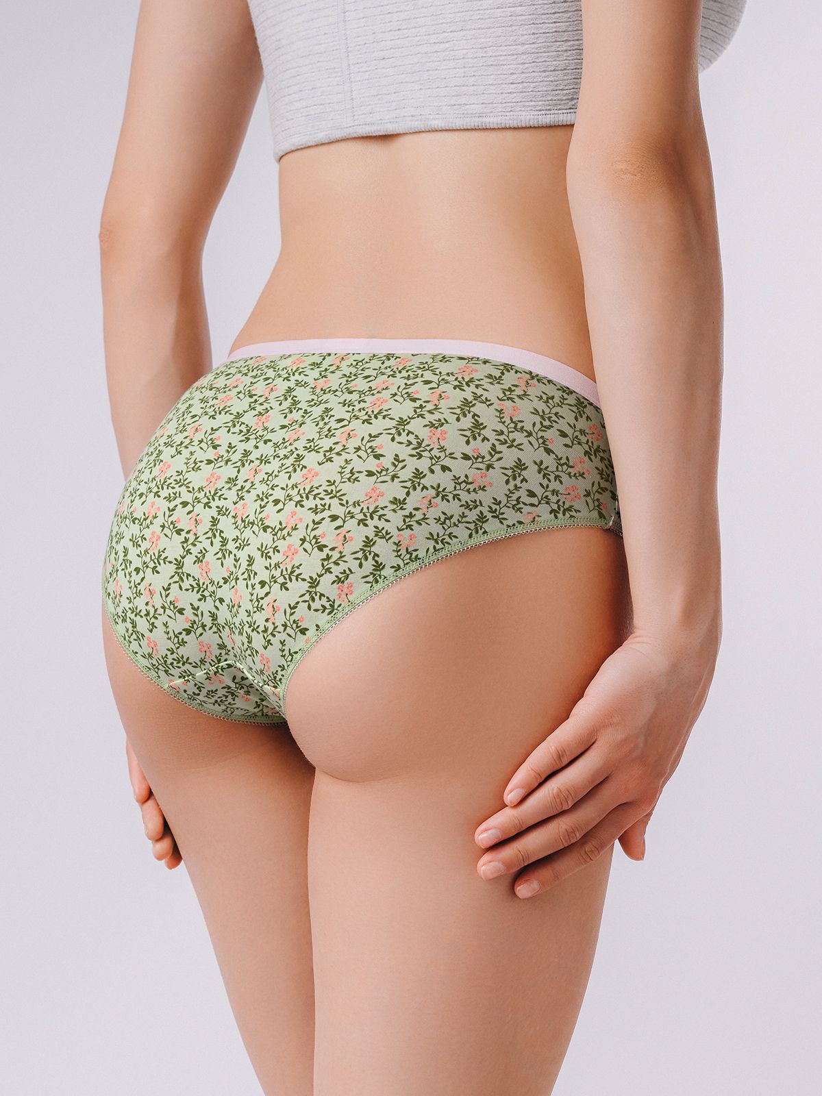 Женские трусы слипы Indefini (Арт. 3194LUB)