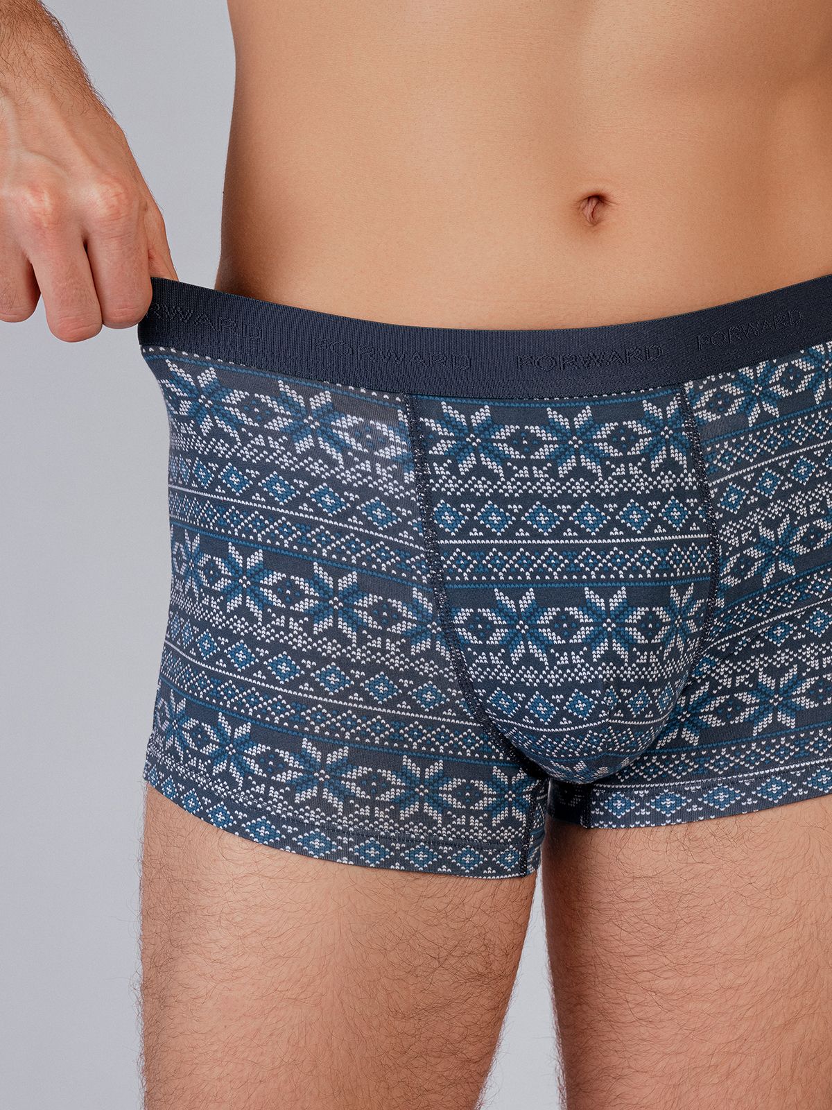 Мужские трусы боксеры Indefini (Арт. 4037MUF)