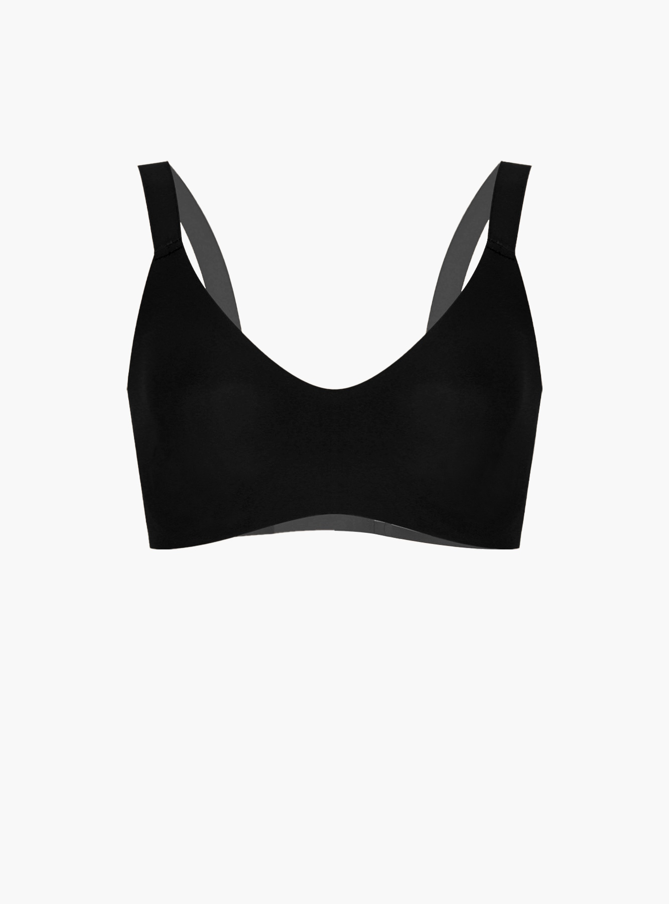 Бюстгальтер мягкий черный Indefini (Арт. 5045WXY)