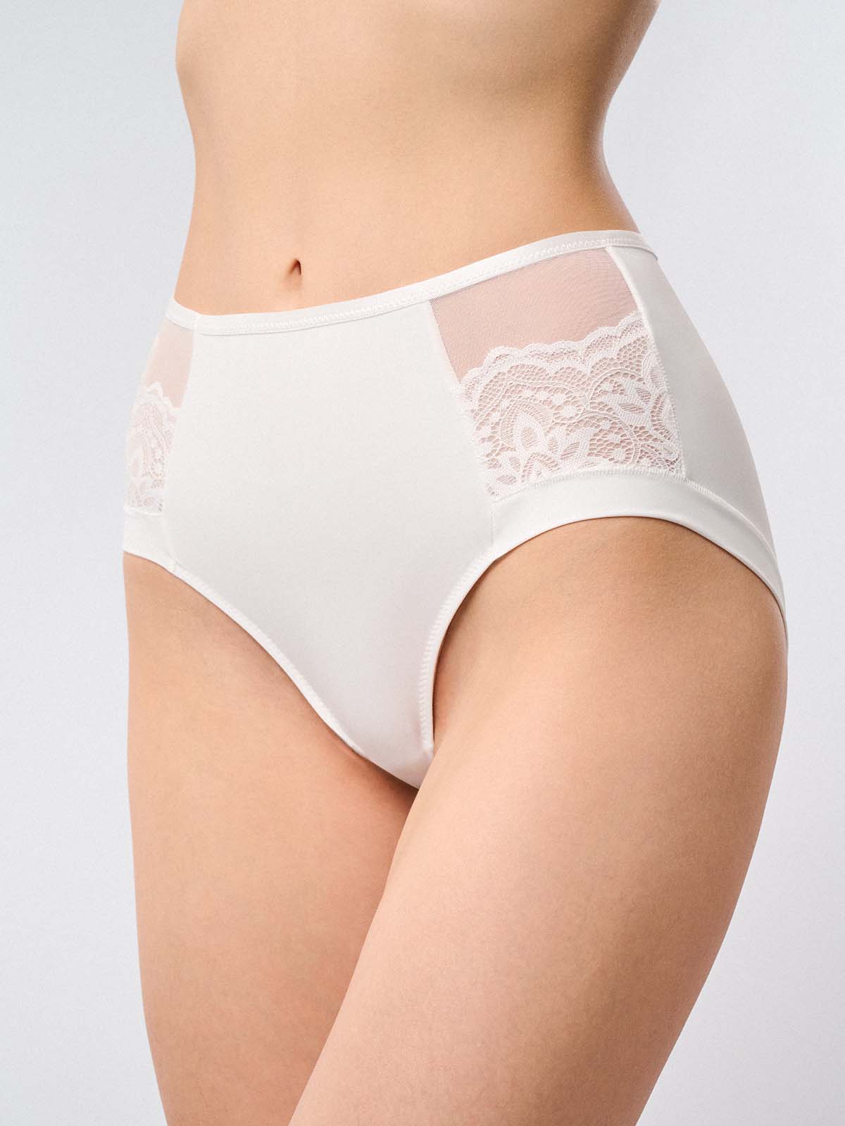 Женские кружевные трусы с высокой посадкой (Арт. 5107WUV)